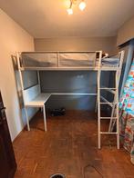 ikea hoogslaper met burea, Huis en Inrichting, Slaapkamer | Stapelbedden en Hoogslapers, Ophalen, Gebruikt, Eenpersoons, 90 cm