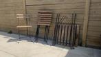 Tuinmeubelen: IKEA TÄRNÖ 2 tafels + 4 stoelen, Tuin en Terras, Tuinstoelen, Ophalen, Gebruikt, Hout