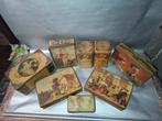 Anciennes boîtes à biscuit. Lot pour professionnel, Collections, Enlèvement ou Envoi, Utilisé, Biscuits