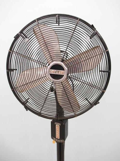 Ventilator op voet | Retro Fan Cinni | zwart | 168cm, Elektronische apparatuur, Ventilatoren, Gebruikt, Statiefventilator, Ophalen