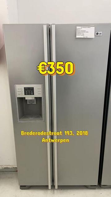 Tweedehands Amerikaanse koelkasten met garantie beschikbaar voor biedingen