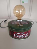 tafellamp Coca Cola, Huis en Inrichting, Minder dan 50 cm, Ophalen of Verzenden, Metaal, Zo goed als nieuw
