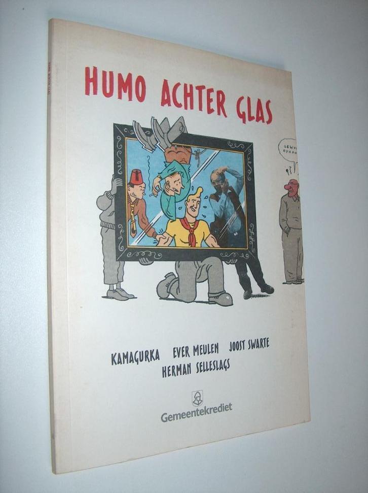 Humo  achter glas - t.g.v. Humo 50 jaar, Boeken, Tijdschriften en Kranten, Zo goed als nieuw, Overige typen, Ophalen of Verzenden