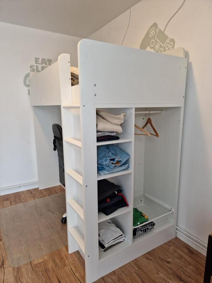 Ikea smagstad hoogslaper, Huis en Inrichting, Kasten | Schoenenkasten, Gebruikt, Ophalen