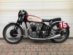 Triumph T100  racer  1938, 2 cylindres, 500 cm³