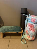 Yoga set met meditatie bankje en deken, Ophalen, Zo goed als nieuw