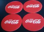 4 ronde Coca Cola bierviltjes onderzetters rood Drink Coca-C, Verzamelen, Nieuw, Ophalen of Verzenden