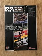 F1 programma 1989 Belgian GP Thierry Boutsen, Ophalen of Verzenden, Formule 1
