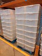 Bacs blanc alimentaire gerbable, Enlèvement, Comme neuf, Boîte ou Caisse