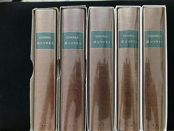 Conrad - Œuvres 5 tomes - La Pléiade, Boeken, Overige Boeken, Nieuw, Ophalen of Verzenden