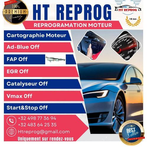 REPROGRAMMATION MOTEUR/ RESET BOITIER ADBLUE/EGR/FAP/CARTO.., Autos : Divers, Tuning & Styling, Enlèvement ou Envoi