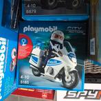 Playmobil 5185 - Politiemotor met zwaailicht, Enfants & Bébés, Jouets | Playmobil, Comme neuf, Enlèvement ou Envoi