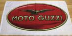 Vlag Moto Guzzi - Wit - 60 x 90 cm, Motoren, Accessoires | Overige, Nieuw
