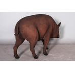 Wild Boar – Wild Zwijn beeld Lengte 119 cm, Verzamelen, Dierenverzamelingen, Nieuw, Ophalen