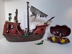 Playmobil spookpiraten piratenschip en schelp, Kinderen en Baby's, Speelgoed | Playmobil, Ophalen of Verzenden, Gebruikt, Los Playmobil