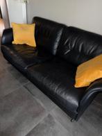 Leren salon, Huis en Inrichting, Ophalen, Zo goed als nieuw, Leer