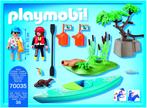 Playmobil Kajak 70035, Kinderen en Baby's, Ophalen of Verzenden, Zo goed als nieuw, Complete set