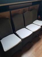 rieten stoelen, Enlèvement, Comme neuf, Osier ou Rotin, Quatre