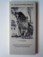 muurtegel  Sint - Trudoabdij St.-Trudotrappers Brugge, Antiek en Kunst, Ophalen of Verzenden