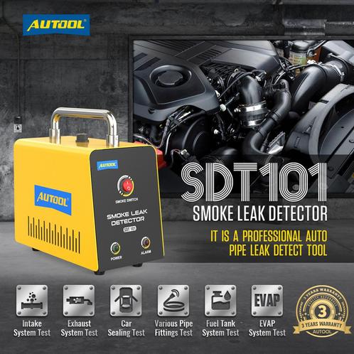 AUTOOL SDT101 Détecteur de fuite de fumée de voiture, Autos : Divers, Outils de voiture, Neuf, Enlèvement ou Envoi