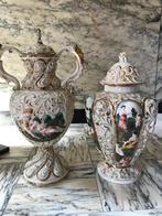 Vintage capodimonte vazen jaren '50 - '60, Antiek en Kunst, Ophalen of Verzenden
