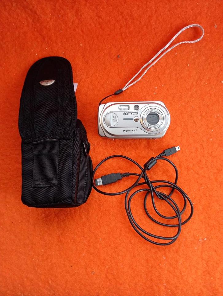 digitale camera samsung digimax A7, Audio, Tv en Foto, Fotocamera's Digitaal, Samsung, Verzenden