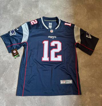 New england Patriots Jersey Tom Brady 12 M, L, XXL, 2XL beschikbaar voor biedingen