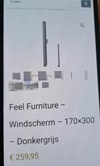 Windscherm 1.7 x 3, Tuin en Terras, Ophalen, Nieuw