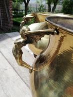 set van 2 grote art nouveau bloempotten 50cm x 35 cm hoog, Antiek en Kunst, Ophalen