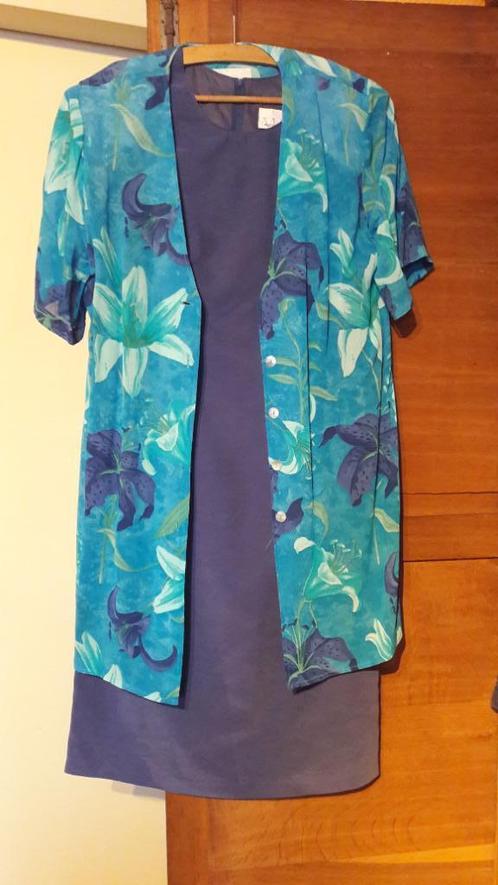 Mooie cocktailjurk, Kleding | Dames, Jurken, Gedragen, Maat 38/40 (M), Blauw, Boven de knie, Ophalen of Verzenden