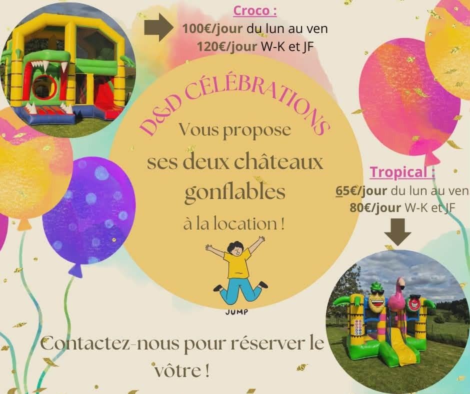 Château gonflable & tonnelles, Hobby & Loisirs créatifs, Articles de fête | Location