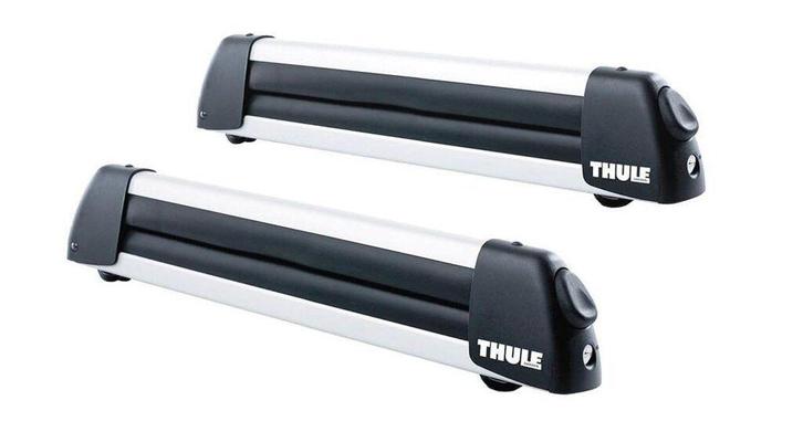 Skidragers de luxe 4 ski's of 2 snowboards dakdrager Thule 7, Auto diversen, Dakdragers, Nieuw, Ophalen of Verzenden