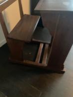 Schoolbank met inktpotje. Doe een bod, Antiek en Kunst, Ophalen