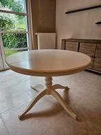 Table extensible Ikea Ingatorp, Ophalen, Zo goed als nieuw, Vijf personen of meer, Rond