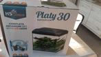 Aquarium 60l met toebehoren, Dieren en Toebehoren, Ophalen, Gebruikt, Leeg aquarium