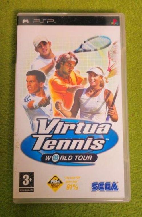 Virtua Tennis World Tour, Games en Spelcomputers, Games | Sony PlayStation Portable, Gebruikt, Sport, 1 speler, Vanaf 3 jaar, Ophalen of Verzenden