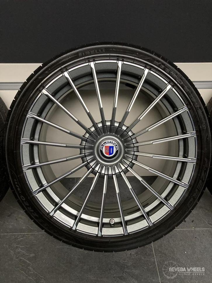 20” originele BMW Alpina B4 G26 velgen + banden breedset, Auto-onderdelen, Banden en Velgen, Banden en Velgen, Zomerbanden, 20 inch