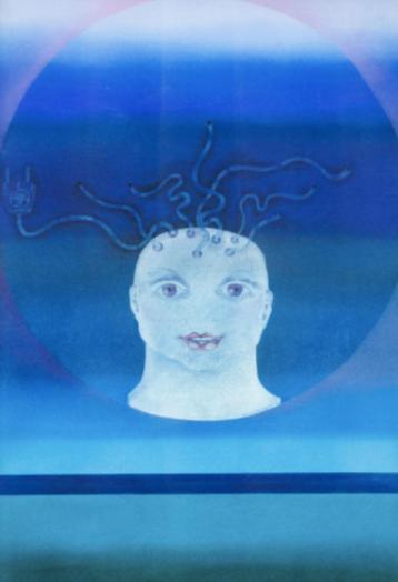 Teresa Van Aken Van Gerwen (1946): Figuur 1975 (84 x 107 cm) beschikbaar voor biedingen