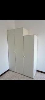 Witte kleerkast, Huis en Inrichting, Kasten | Kleerkasten, Ophalen, Met plank(en), Gebruikt, 100 tot 150 cm