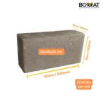 Fundering Betonblokken 30x15x10 cm binnen muur kelder, Ophalen of Verzenden, Nieuw, Beton