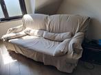 Gezellige zetel/sofa met nieuwe hoes, Ophalen, Gebruikt, Tweepersoons, Stof