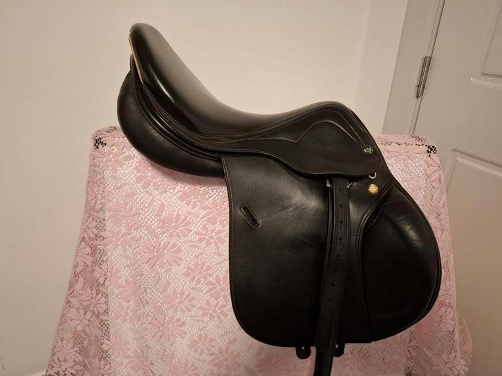 🟢HERZADELD🟢 Prestige Joy Jumper springzadel 16", Dieren en Toebehoren, Paarden en Pony's | Zadels, Zo goed als nieuw, Springen