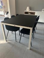 Glazen (tuin)tafel Bristol, Ophalen, 50 tot 100 cm, Vijf personen of meer, 150 tot 200 cm