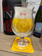 Verre Duvel version marron Chicago, Collections, Enlèvement ou Envoi, Neuf, Verre ou Verres, Duvel