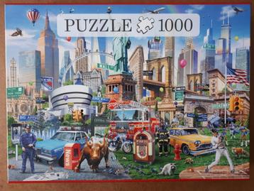 11 Puzzels van 950/1000/1500 stukjes, Ophalen, 500 t/m 1500 stukjes, Zo goed als nieuw, Legpuzzel