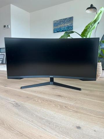 Samsung Odyssey G5 LC34G55TWWUXEN, Gaming, Enlèvement ou Envoi, VA, Comme neuf
