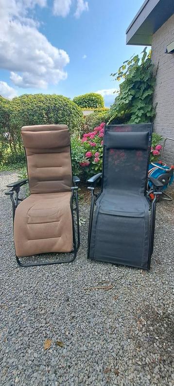 Lafuma relax tuinstoelen beschikbaar voor biedingen