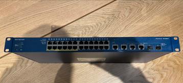 Commutateur géré PoE Netgear 24 ports 100 Mbits (FS728TLP)