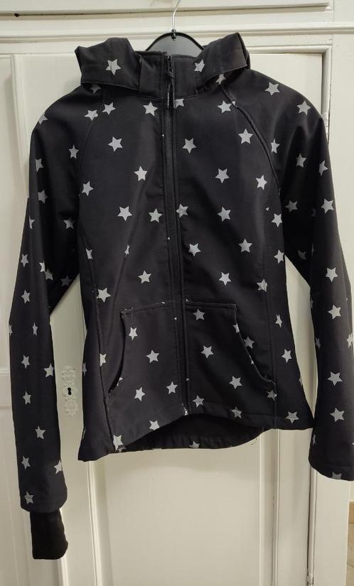 Jas met sterretjes van H&M, maat 164, Kinderen en Baby's, Kinderkleding | Maat 164, Zo goed als nieuw, Meisje, Jas, Ophalen of Verzenden