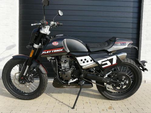 FB Mondial Flat Track 125 nouveau ! Yamaha Ducati Honda BMW, Motos, Motos | Piaggio, Particulier, Naked bike, 1 cylindre, Enlèvement